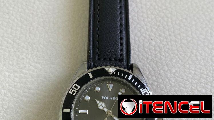 Relojes con manilla de cuero para Hombre