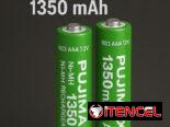 pilas aaa recargables desde los 1000mah 🔋