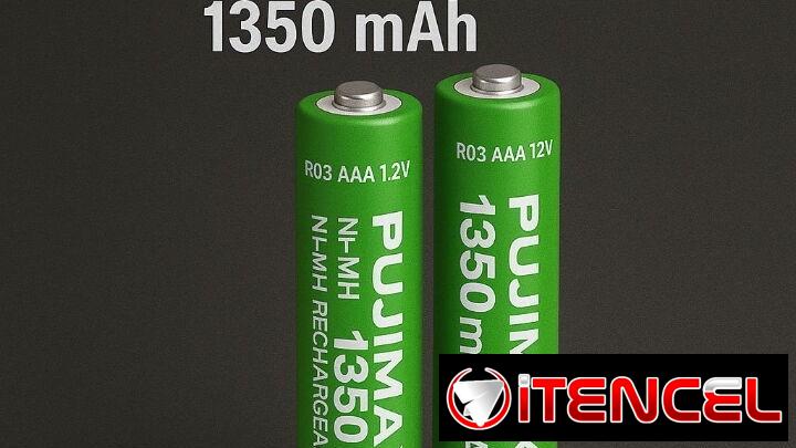 pilas aaa recargables desde los 1000mah 🔋