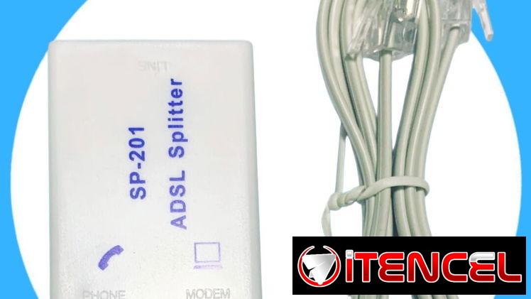 Splitter con cable RJ11