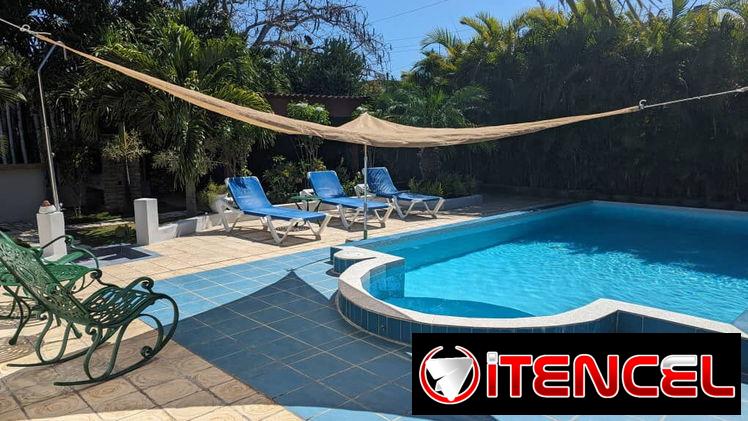 💫💦Disponible hermosa casa con piscina grande.  WhatsApp 5 8142662