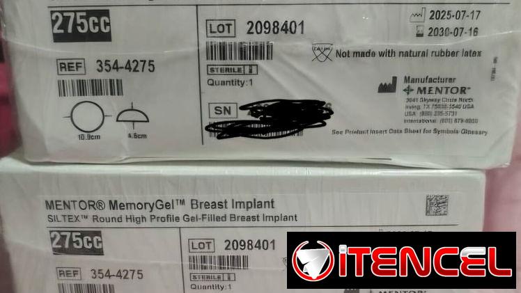 Implantes de senos disponibles