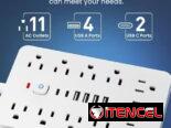 🔌 Enchufe de Pared Multifuncional 17-en-1 – Nuevo