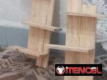 Repisa de pared 3 niveles ESTILO MODERNO MUEBLE