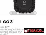 JBL GO 3. Potencia 4.2W. Batería 5H, según fabricante. Nuevo