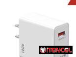 Cargador 120 watts para móviles de gama alta (Cable y Caja)