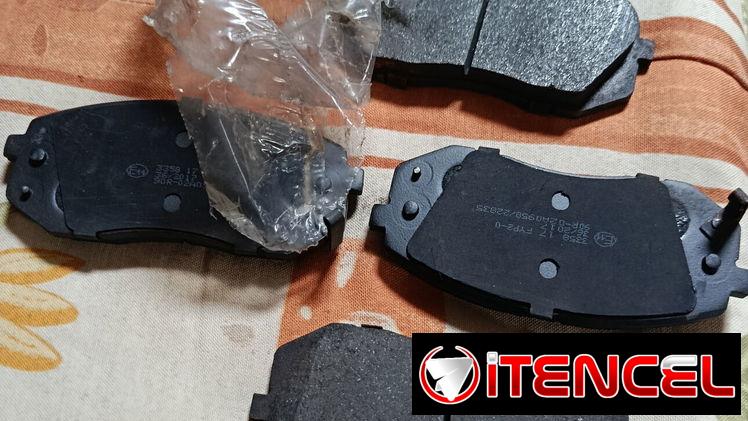 Juegos de pastillas de Toyota 0km nuevas