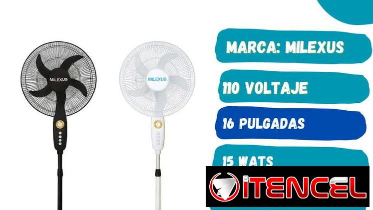 Ventilador Recargable