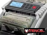 Contadora de billetes – ANEKEN AL-Compatible con dólares y euros- Detección de billetes falsos -Nueva