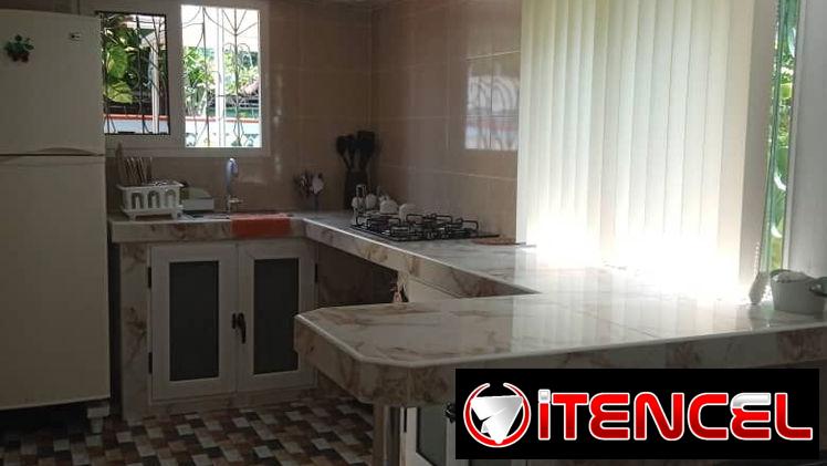 Se renta casa de dos habitaciones en GUANABO con piscina muy acogedora.58858577