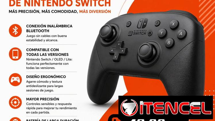 Control Pro para Nintendo Switch Nuevo | Compatible con Switch, OLED y Lite en La Habana