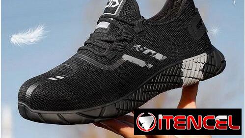 KGJIANDA Zapatos de punta de acero para hombre No. 37 NUEVOS