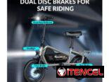 * Bicicleta Eléctrica 5TH WHEEL 14″ para Adultos – Motor 650W Pico