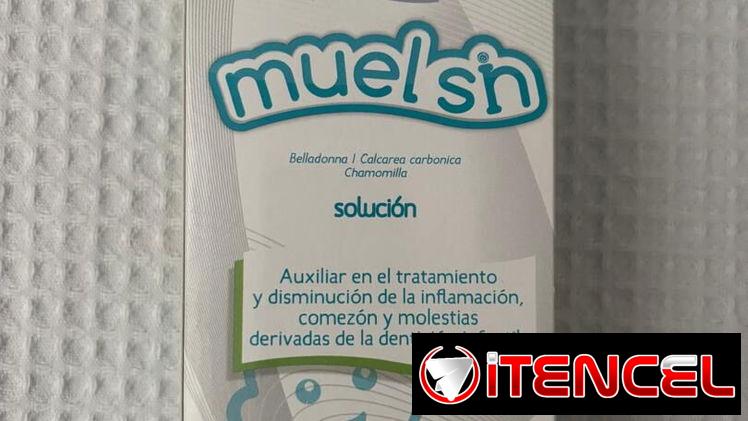 Solución dental en gotas para bebés