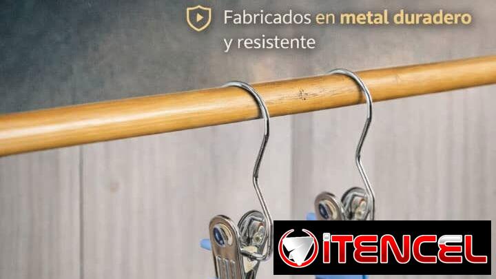 🧺✨ Gancho Colgante de Acero Inoxidable ✨🧺