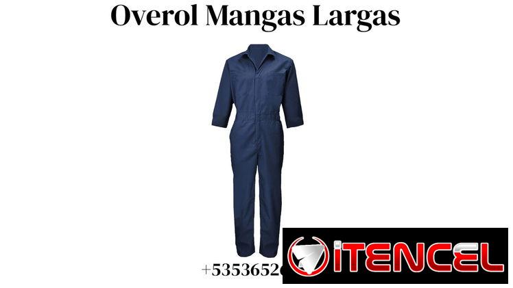 Overol Mangas Mangas Largas Tallas M, L y XL