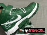 Nike x Off-White Air Force 1 Mid ‘Pine Green’ como nuevas(2 puestas) #43.     DETALLES EN LAS FOTOS