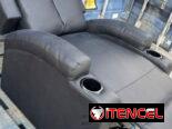 Sillon reclinable de cuerina. Mensajería por costo adicional