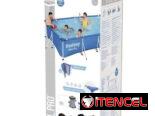 Piscina rectangular de tubos « Bestway » 4 m * 2.11 m * 81 cm