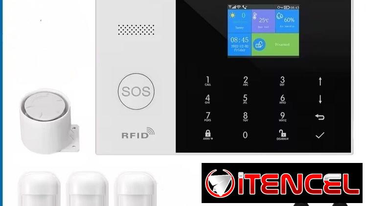 ALARMA profesional contra INTRUSOS GSM inalambrica mod PG105 teclado TÁCTIL sensor ANTIMASCOTAS -varios precios