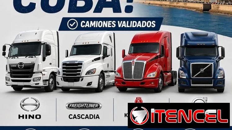 Envío de vehículos comerciales a Cuba