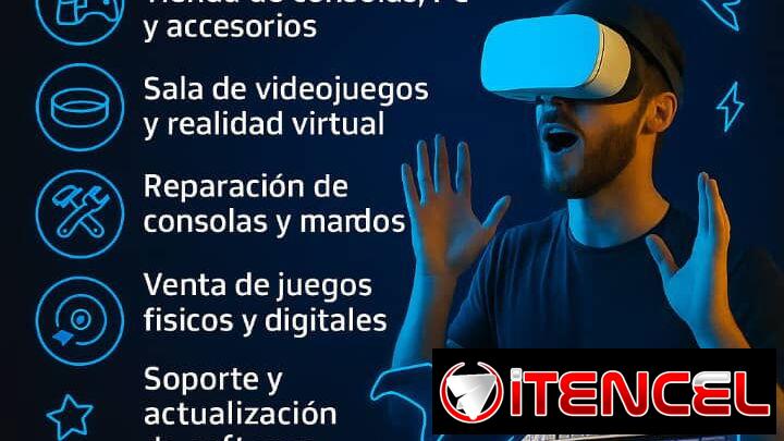 INFINITY PLAY🇨🇺🎮🐐,TIENDA DE CONSOLAS,JUEGOS Y ACCESORIOS ,INYECCIONES DIGITALES,TALLER,SALA DE JUEGOS Y VR