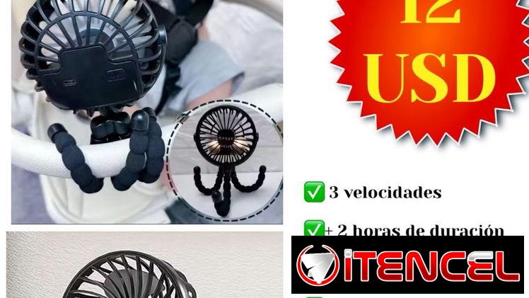 Ventiladores recargables