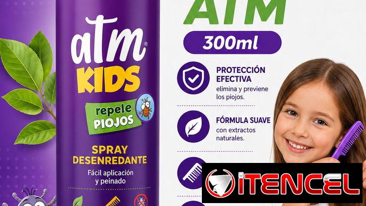 Loción Anti piojos ATM Kids