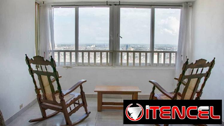 Renta apt con vista al mar vedado