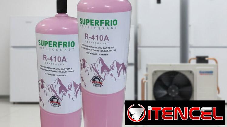 Gas R410 para equipos de refrigeración
