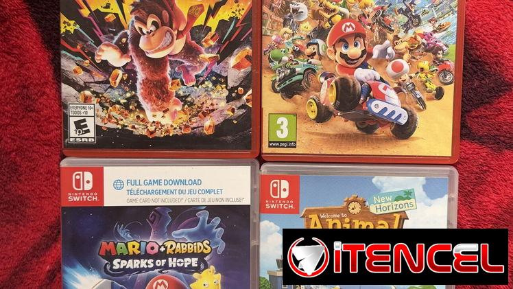 VENDO CASETES DE NINTENDO SWITCH LLAME O ESCRIBE
