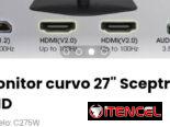 Monitor curvo 27″ Sceptre FHD Modelo: C275W