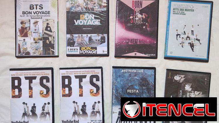 DISCOS DVD DE MÚSICA, PELÍCULAS DE GRUPO KPOP BTS
