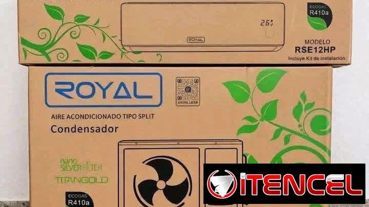 Split marca Royal de 1tn nuevo en caja con garantía y mensajería