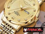 ⌚Reloj Automático LANGQIES  42mm – Movimiento Suizo – Cristal de Zafiro – Nuevo