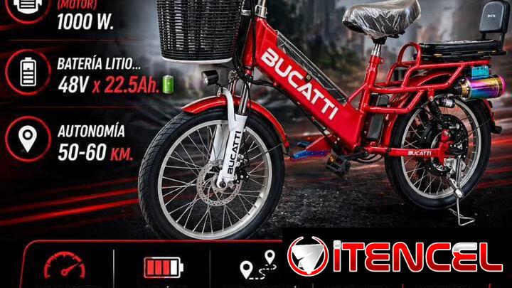 *BICICLETAS ELÉCTRICA BUCATTI* Nuevas 0km