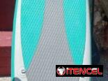 Tabla de kitesurf inflable con remo y bomba de aire