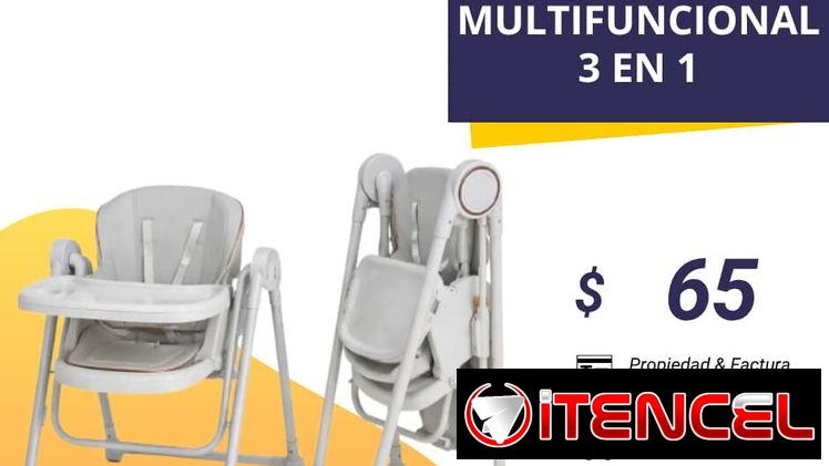 Silla Multifuncional para Bebé (3 en 1)