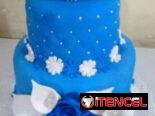 CAKES ESOECTACULARES PARA SANTOS VARIADOS DULCES FINOS BUFFES Y COMIDAS