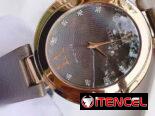 CITIZEN ECODRIVE CAPELLA (EX1513-00Y) CRISTAL DE ZAFIRO , 34MM CON MANILLA DE PIEL Y ACERO INOXIDABLE ORO ROSA  58049738