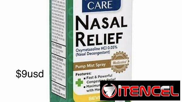 Spray nasal Verde o gotas nasales