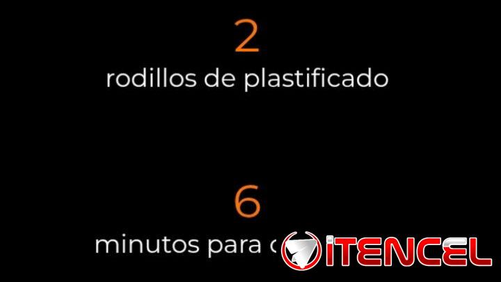 Plasticadora nueva en su caja