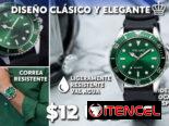 Reloje con Pulsera-Correa-Manillas de cuero y d Silicona o goma. Reloje con esfera d color azul,verde,rojo,negro,dorado