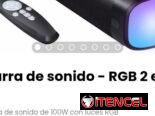 Barra de sonido – RGB 2 en 1. Modelo: SD03-2