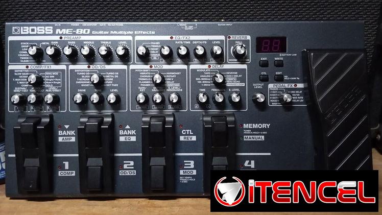Multiefectos de Guitarra BOSS ME-80