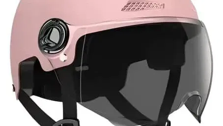 Casco de moto plástico semi integrales