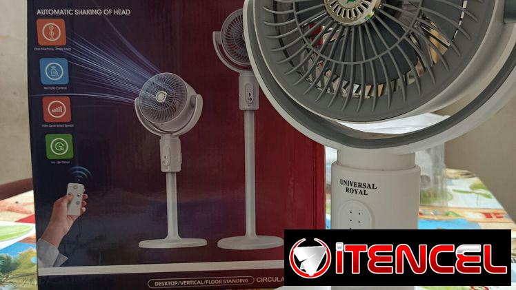 Ventilador recargable
