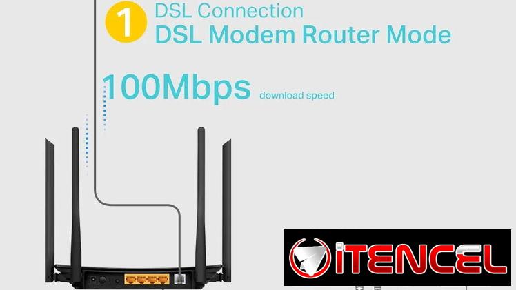 Modem Router Archer VR300 AC1200 Wireless VDSL/ADSL (Para Nauta-Hogar)63142460