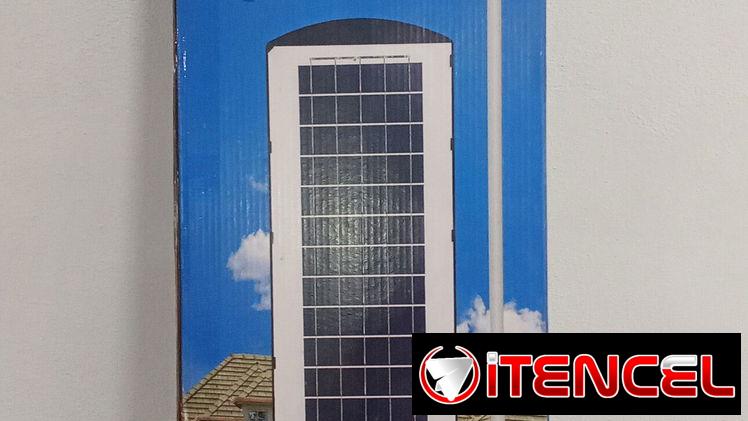 Lámparas  LED para exteriores con panel solar