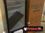 Exhibidora Vertical Marca ENERLIFE 7 pies color negra precio $490 USD Transporte Incluido  Factura y garantía